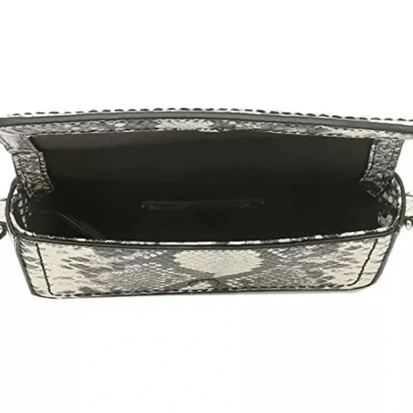 NWT Marc Jacobs leather mini groove crossbody python / snakeskin - Picture 6 of 8